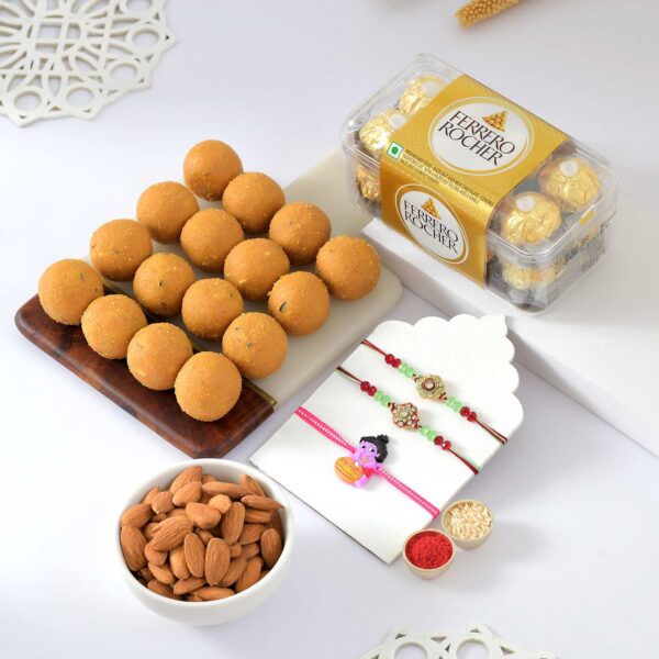 Exquisite Family Rakhi Hamper