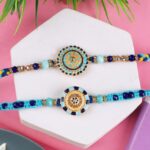 Pleasant Rakhi Set with Sweet & Chocolate - For UK