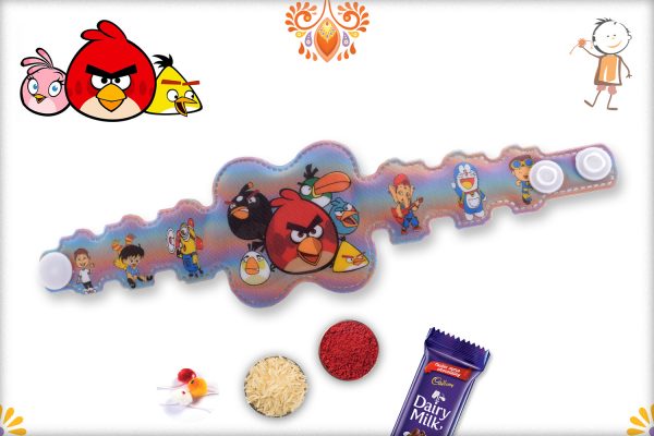 3D Angry Birds Group Rakhi