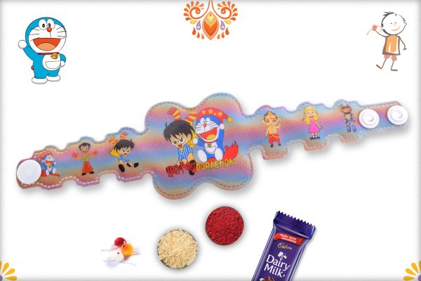 3D Harry Doramon Duo Rakhi
