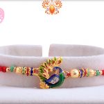 Aishwarya Colorful Peacock Rakhi 4