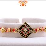 Classic Designer Diamond Shape Rakhi 5