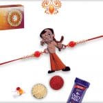 Naughty Chhota Bheem Kids Rakhi - Babla Rakhi