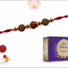 Rakhi with Cadbury Celebrations Rich Dry Fruits - Babla Rakhi