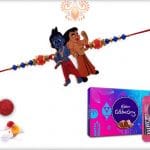 Kids Rakhi with Cadbury Celebrations (Small + Big) - Babla Rakhi
