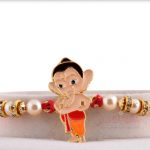 Exclusive My Friend Ganesha Kids Rakhi with Pearls 3