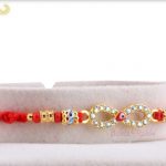 Exclusive Infinity Eye Rakhi with Diamonds 5