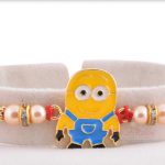 Exclusive Cute Minions Kids Rakhi with Pearl 3
