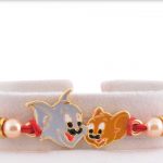 Exclusive Tom Jerry Kids Rakhi with Pearl 3