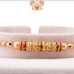 Royal Golden And Red Rakhi 5