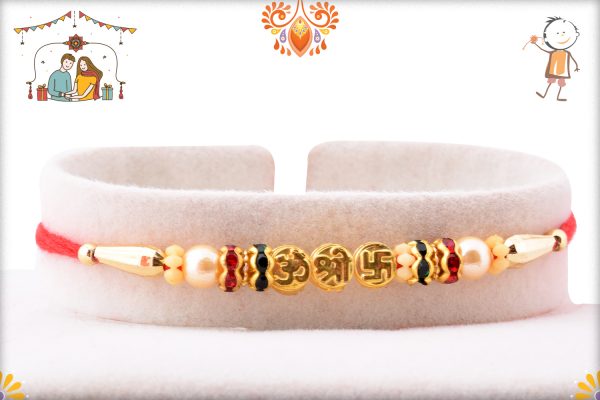 Spiritual Om Shree Swastik Rakhi