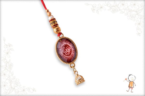 Auspicious OM Bhabhi Rakhi - Babla Rakhi