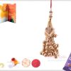 Exclusive Copper Beads with Golden Net Bhabhi Rakhi 3