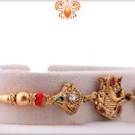 Red Crystal With Classic Look Rakhi 6
