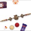 Red Crystal With Classic Look Rakhi 7