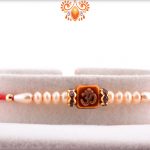 Evergreen Swastika Perl Rakhi