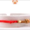 Simple Yet Beautiful Wooden Beads Rakhi 6