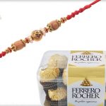 Rakhi with Ferrero Rocher, 16 Pieces 3