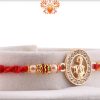 Beautiful Lord Krishna Diamond Rakhi Pearls | Send Rakhi Gifts Online 5
