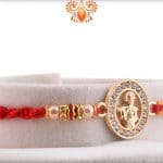 Beautiful Lord Krishna Diamond Rakhi Pearls | Send Rakhi Gifts Online 5
