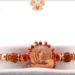 Beautiful Shivling Rakhi with Rudraksh | Send Rakhi Gifts Online 4