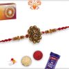 Exclusive Ganpati Rakhi with Desinger Beads | Send Rakhi Gifts Online 6