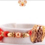 Beautiful Radha-Krishna Rakhi with Pearls | Send Rakhi Gifts Online 5