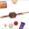Exclusive Rakhi with Desinger Beads and Diamonds | Send Rakhi Gifts Online 6
