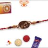 Designer Rakhi with Sandalwood Beads | Send Rakhi Gifts Online 4