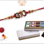 Rakhi with Kandoi Special Chocolate (6 piece) - Babla Rakhi
