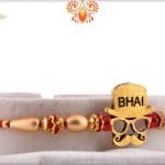 Dashing Mustache Bhai Rakhi | Send Rakhi Gifts Online 3