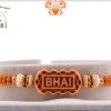 Designer Bhai Rakhi with Beads | Send Rakhi Gifts Online 3