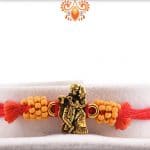 Beautiful Antique Radha-Krishna Rakhi | Send Rakhi Gifts Online 4