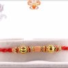 Handcrafted Sandalwood Bead Rakhi with Designer Beads | Send Rakhi Gifts Online 3