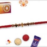 Rhombus Shape Beads Rakhi | Send Rakhi Gifts Online 4