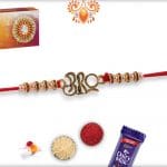 Designer BRO Rakhi with Pearl and Diamond | Send Rakhi Gifts Online 6