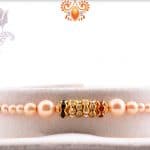 Dazzling Diamond Rings with Pearl Rakhi | Send Rakhi Gifts Online 3