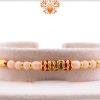 Royal Pearl with Shining Diamond Rakhi | Send Rakhi Gifts Online 4