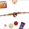 Om with Ganpati Pearl Rakhi | Send Rakhi Gifts Online 4