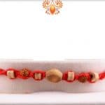Uniquely Handcrafted Red Thread Rakhi with Rudraksh | Send Rakhi Gifts Online 3