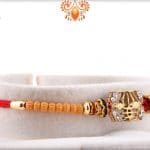 Trishul Rakhi with Diamonds | Send Rakhi Gifts Online 5