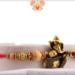 Beautiful Ganeshji with Veena Rakhi | Send Rakhi Gifts Online 5