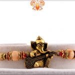 Beautiful Ganeshji with Veena Rakhi | Send Rakhi Gifts Online 4