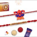 Two Set Rakhi with Cadbury Celebrations (Small) | Send Rakhi Gifts Online 2
