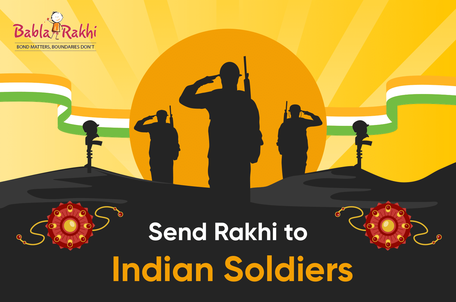 Send Rakhi to Indian Soldiers