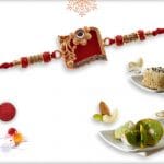 Rakhi with Kaju Maisur & Rajwadi Ladoo | Send Rakhi Gifts Online 2
