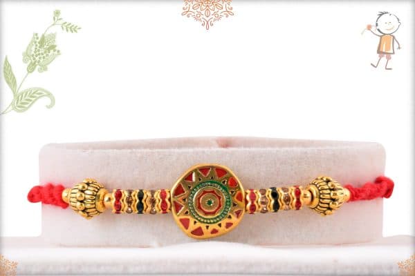 Beautiful Surya Mandala Rakhi