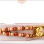 Ganeshji with Rudraksh Bracelet-Style Rakhi 5