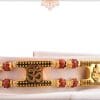 OM with Ganeshji Rudraksh Bracelet-Style Rakhi 5