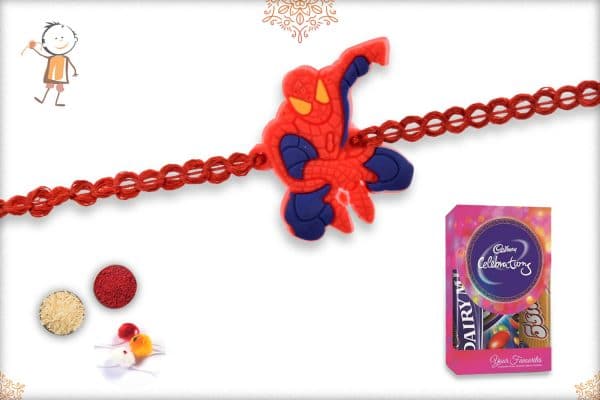 Superhero Spiderman Kids Rakhi